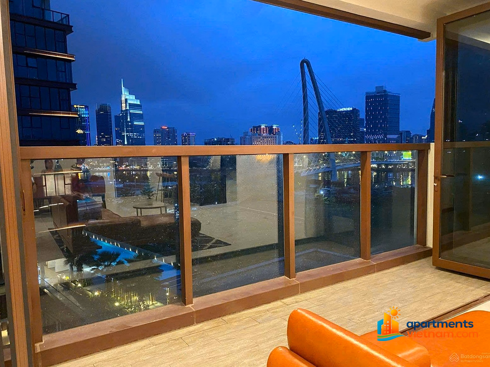 3 bedrooms for rent with rare Bason bridge view