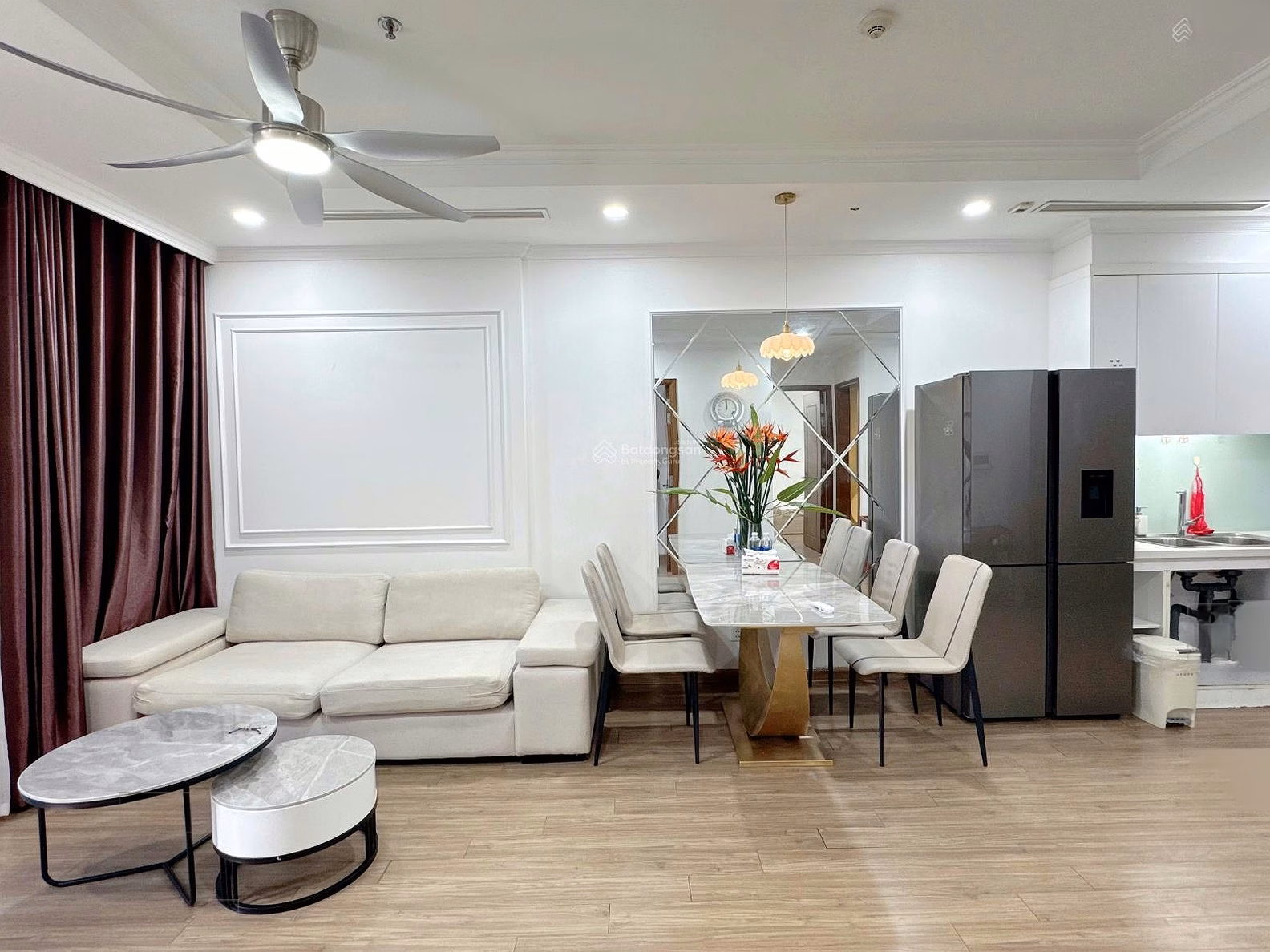 2 bedrooms for rent in Park Hill, fully furnished, 85" TV, 550l side by side refrigerator, washer and dryer