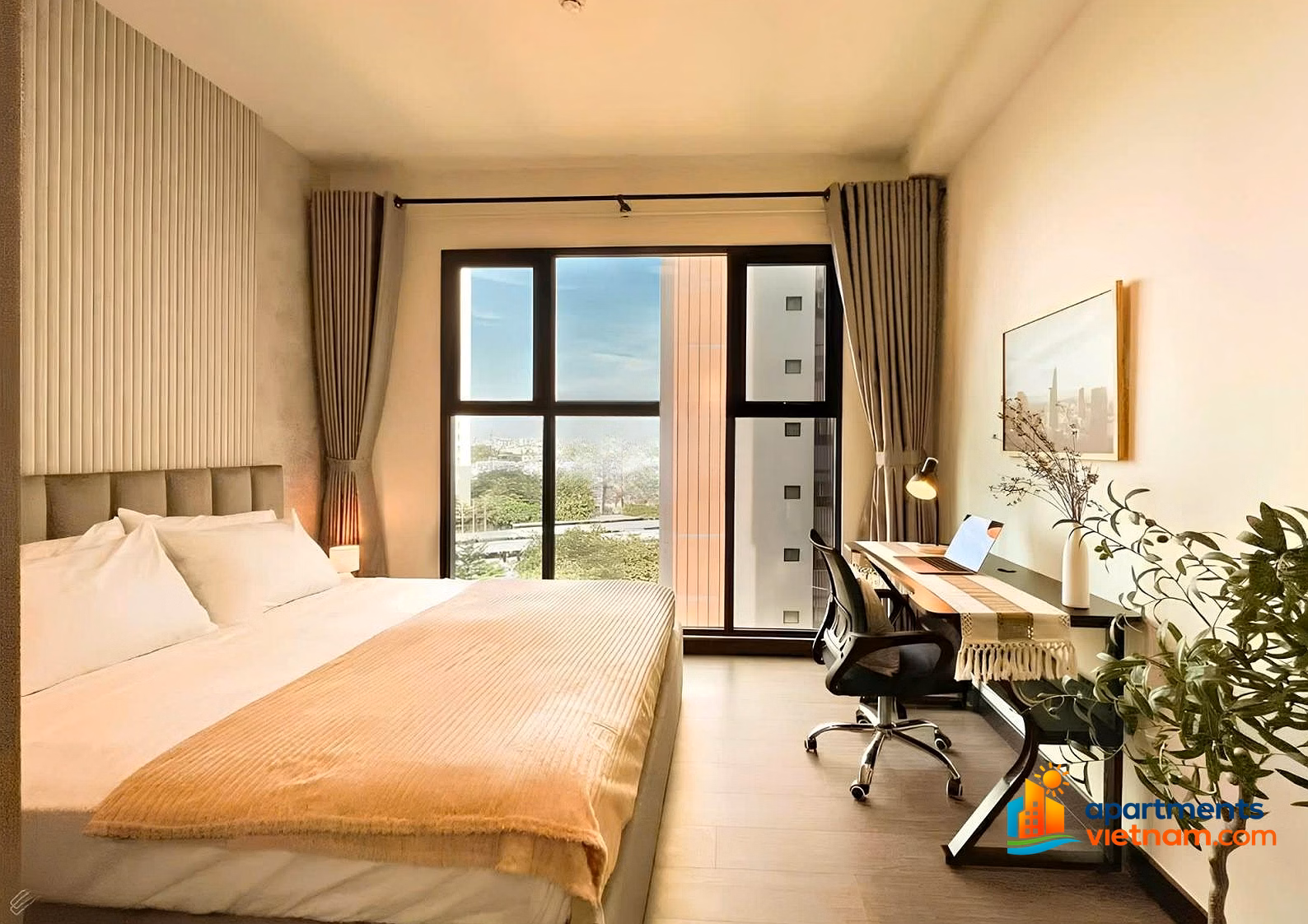 (Cut loss) Nguyen Binh Khiem, 52m², 2 bedrooms, separate book, 2 billion 1, full furniture, 70% loan/rent 15 million