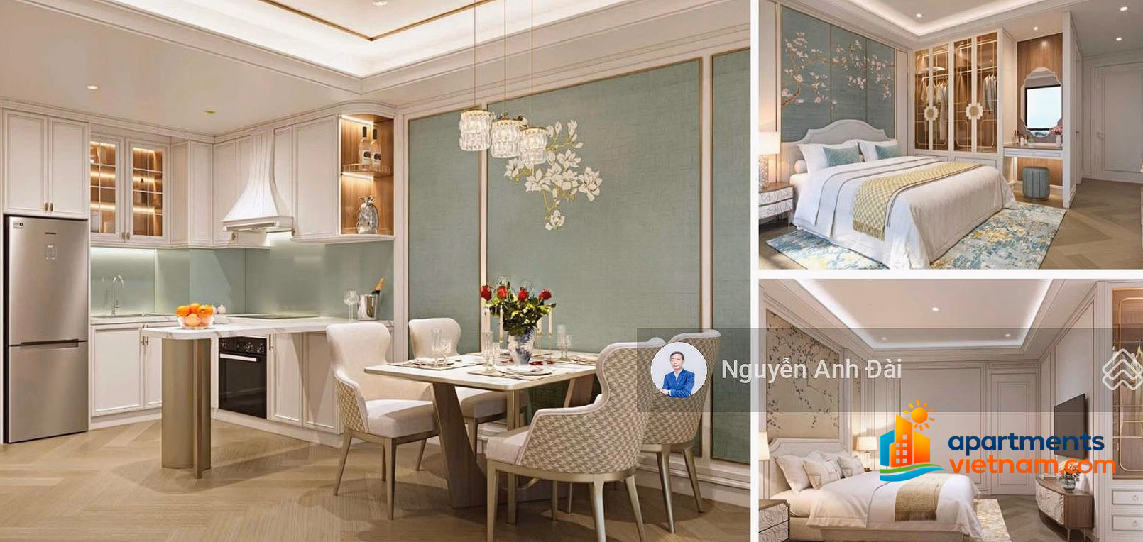 Super product - 2 bedroom apartment for sale, 63.5m2, 17th floor Capital Square, Da Nang center - Long term red book