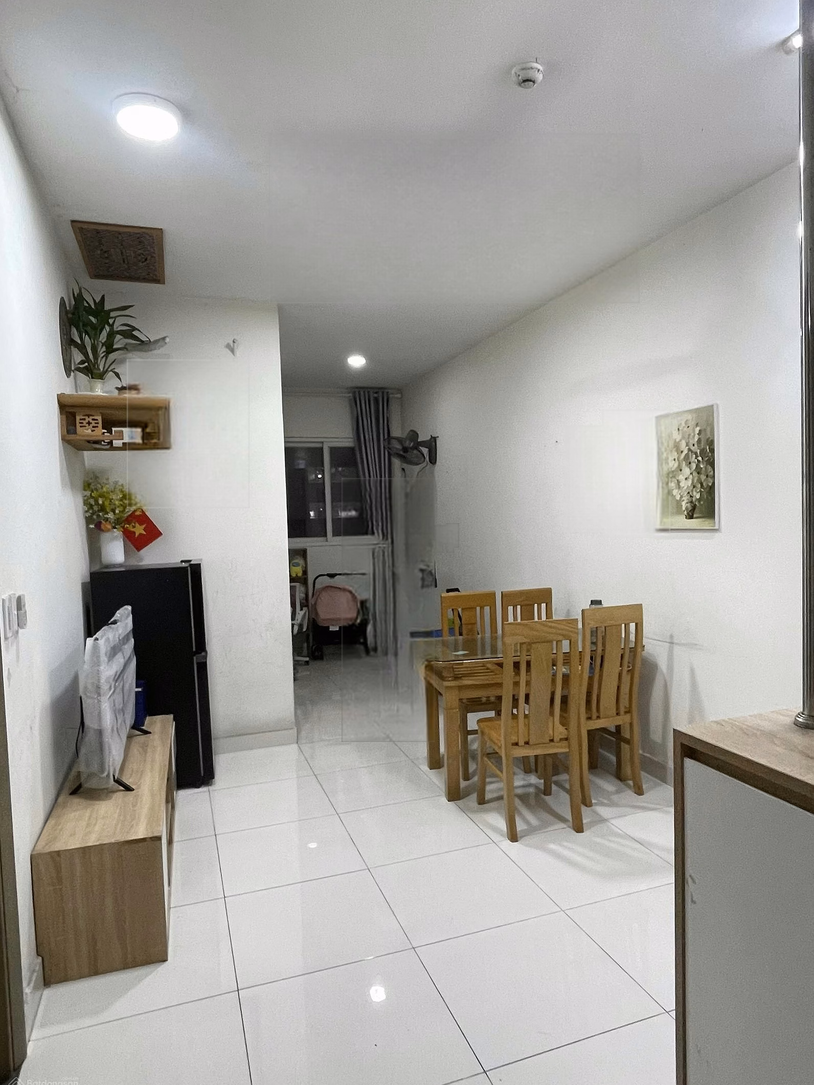 Green Town Binh Tan apartment transfer, 49m2, 2 bedrooms, 1 bathroom, 2.75 billion NT full wood, HT bank loan