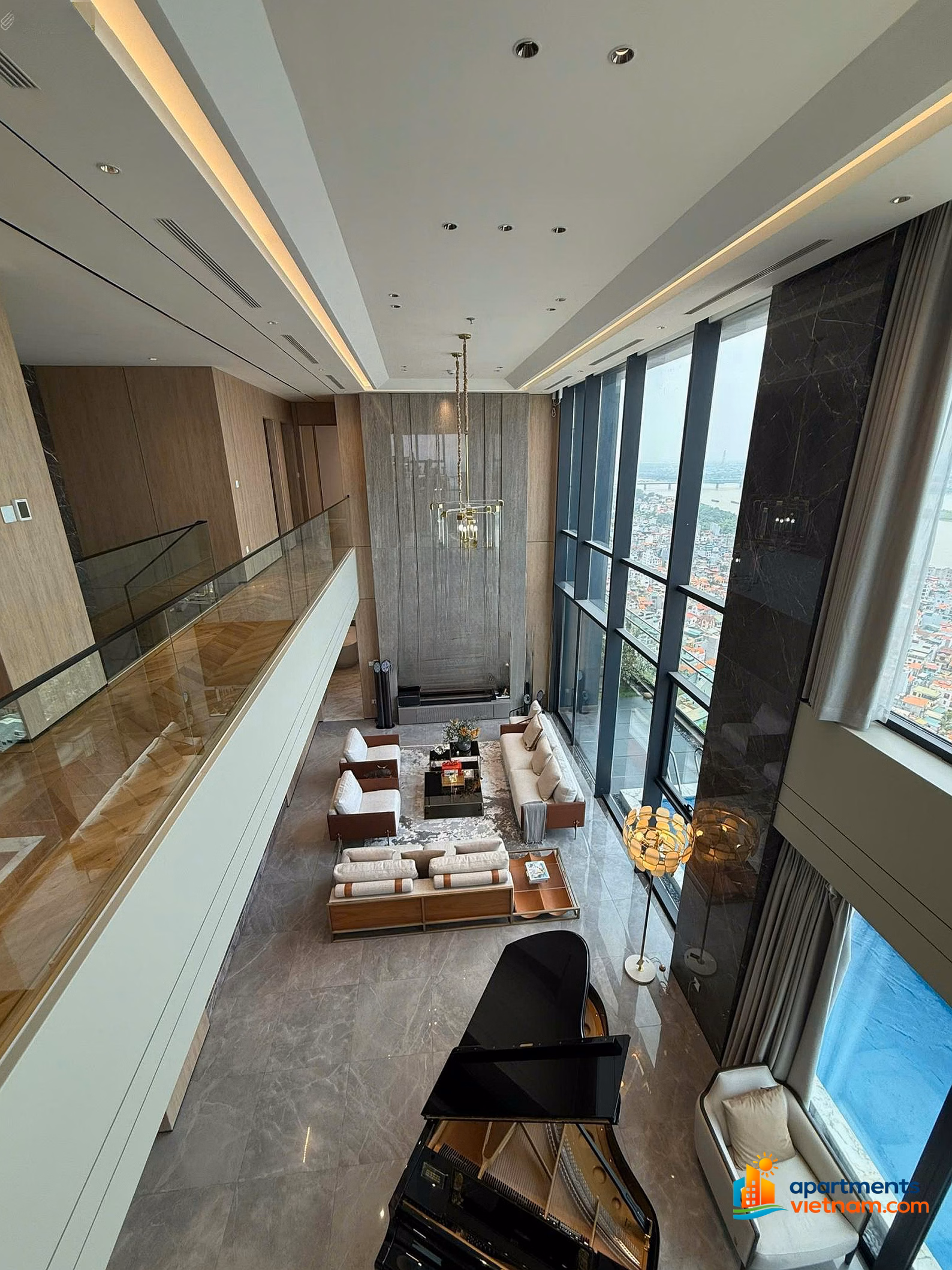 Super Rare High Floor Corner Apartment - Penhouse Duplex Open Floor - 3N 3VS Park, Island 65Ha River View