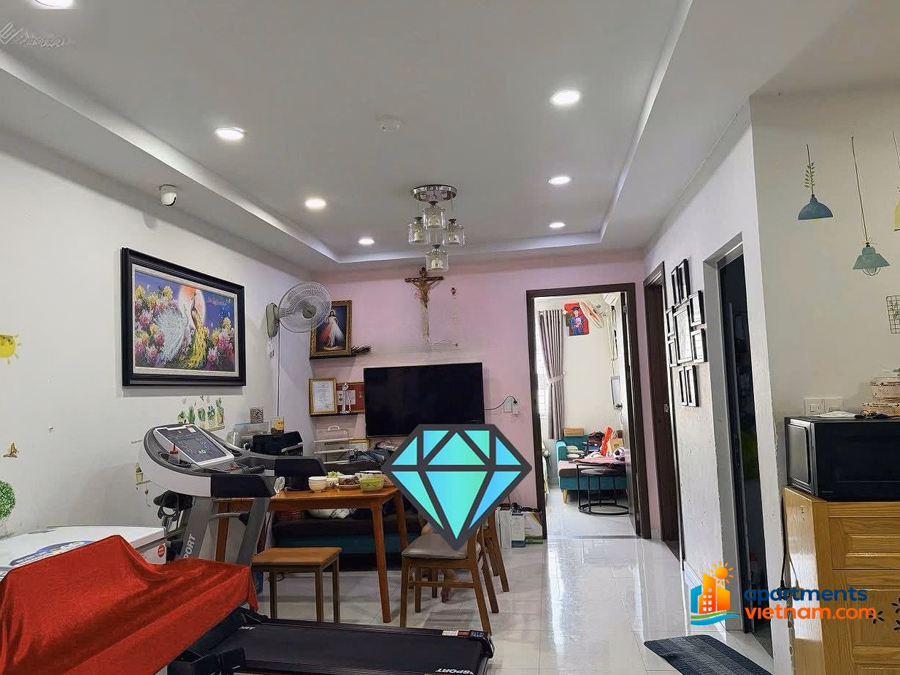Selling CT2B apartment in HUD Phuoc Long apartment building, South Nha Trang. Price 2 billion 150 million