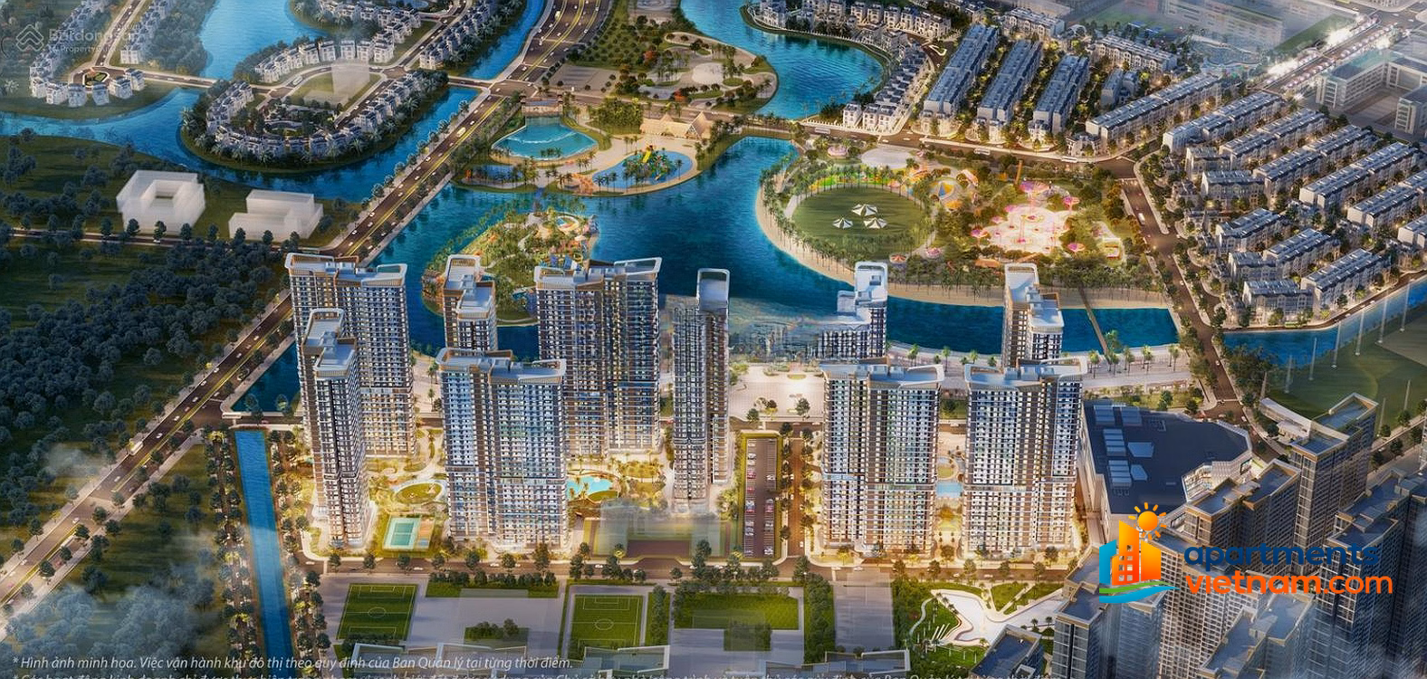 The owner cut the loss of the 2-bedroom apartment for only 2.9 billion including fees, full furniture imported from Germany at Vinhomes Grand Park