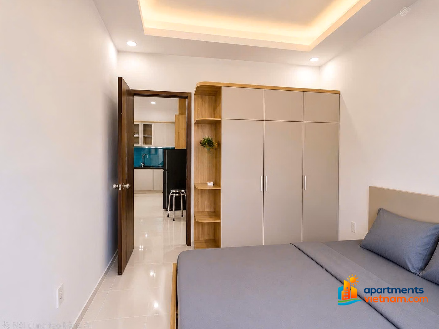 Selling PH Vo Thi Sau Nam Nha Trang apartment, high floor, open view, full new furniture, good price 2.1 billion
