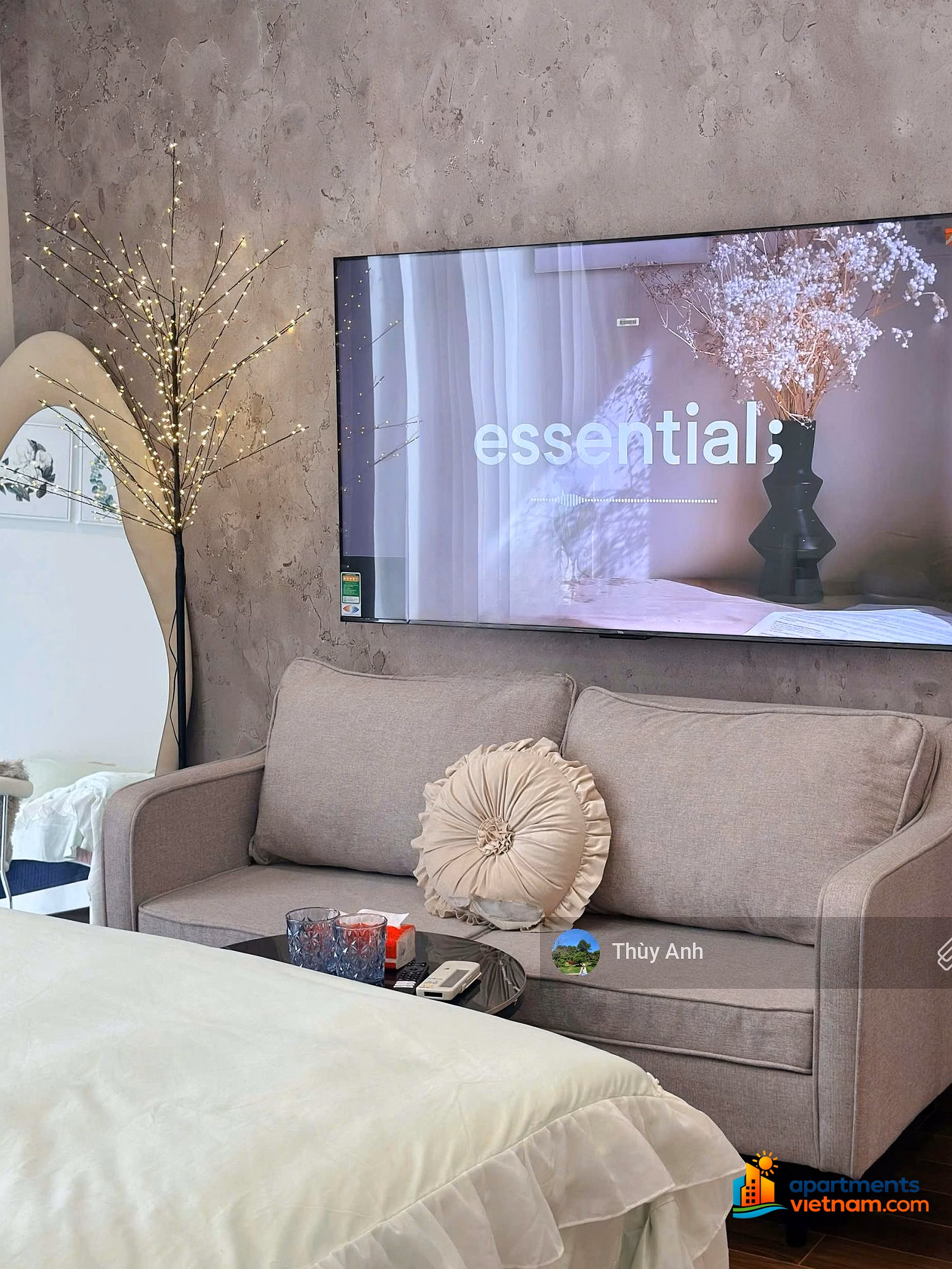 8/7 Empty house - Beautiful fully furnished Studio apartment for rent, priced at 9 Million MPDV, contact 0338 896 ***