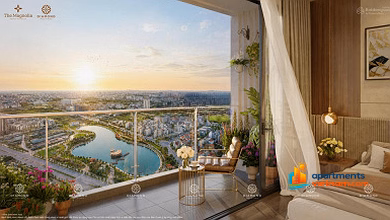 Duplex apartment for sale 300m2 Price from 99 million/m2, with private elevator at The Magnolia Khai Son Long Bien