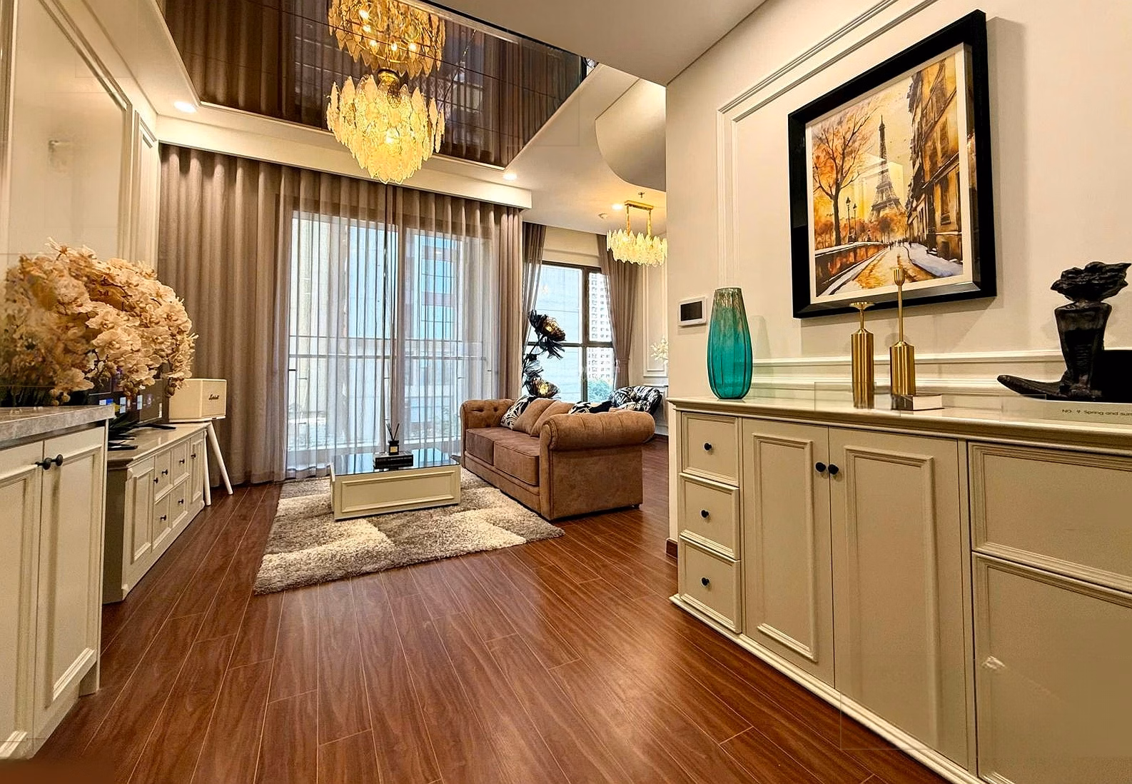 Cheapest 2-bedroom apartment for rent in Vinhomes Ocean Park, 6.5 million/month. Free brokerage