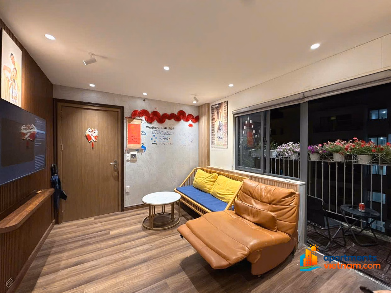 HUD Phuoc Long corner apartment for sale, 8th/9th floor, sea view, red book, full furniture 3.15 billion transfer fee