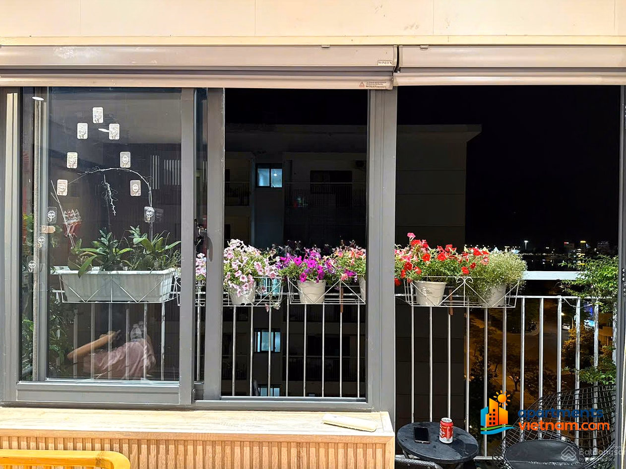HUD Phuoc Long corner apartment for sale, 8th/9th floor, sea view, red book, full furniture 3.15 billion transfer fee