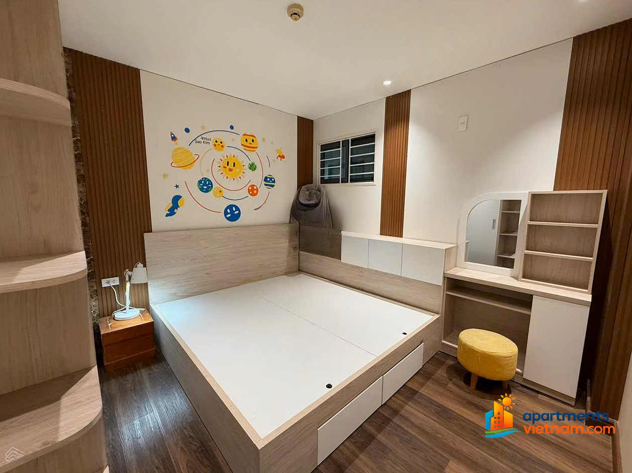HUD Phuoc Long corner apartment for sale, 8th/9th floor, sea view, red book, full furniture 3.15 billion transfer fee