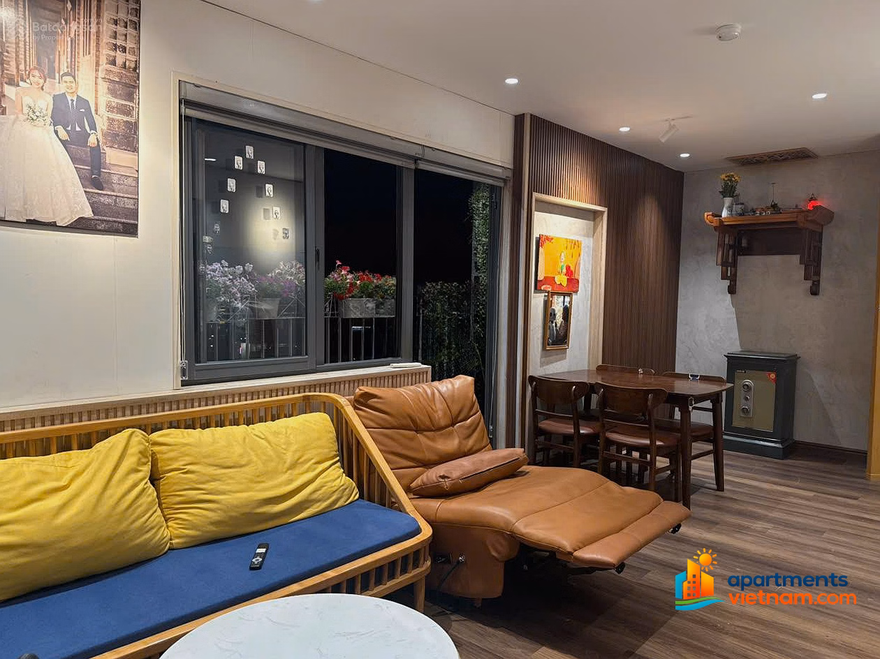 HUD Phuoc Long corner apartment for sale, 8th/9th floor, sea view, red book, full furniture 3.15 billion transfer fee