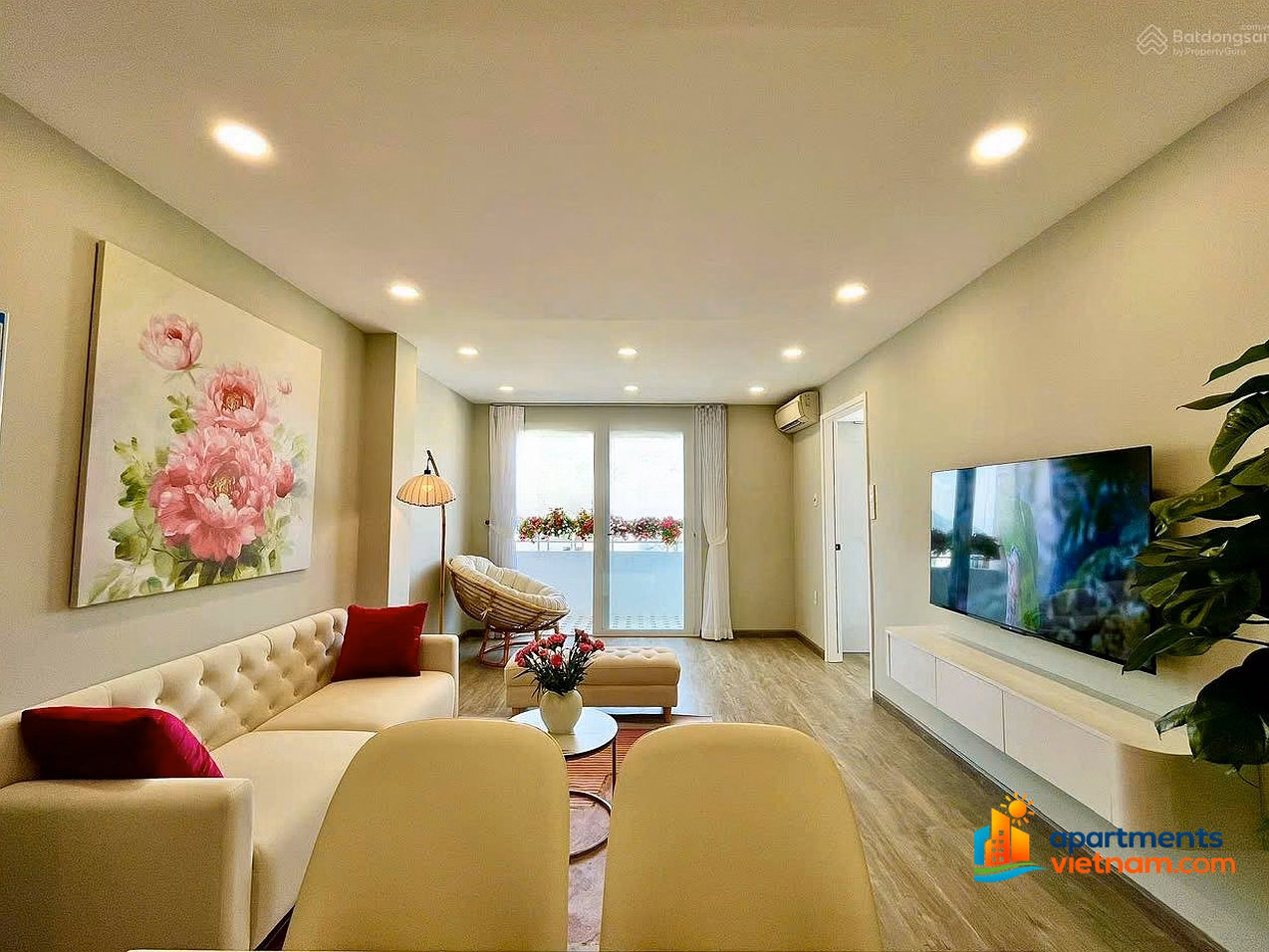 Le Hong Phong 1-bedroom apartment for sale, fully furnished, pink book immediately