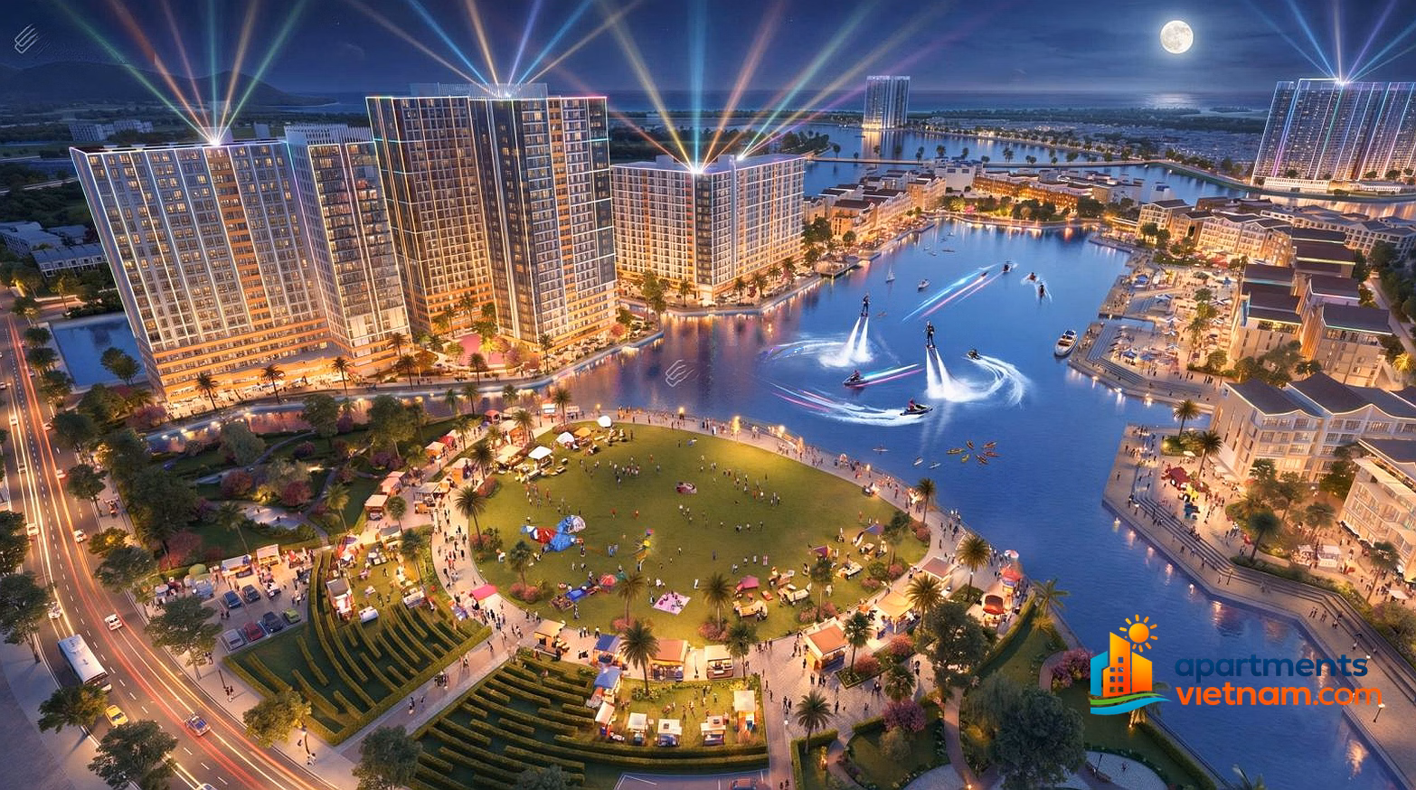 The Fest 2 Charmora City officially announced the selling price - Opportunity to own a fireworks apartment in Nha Trang
