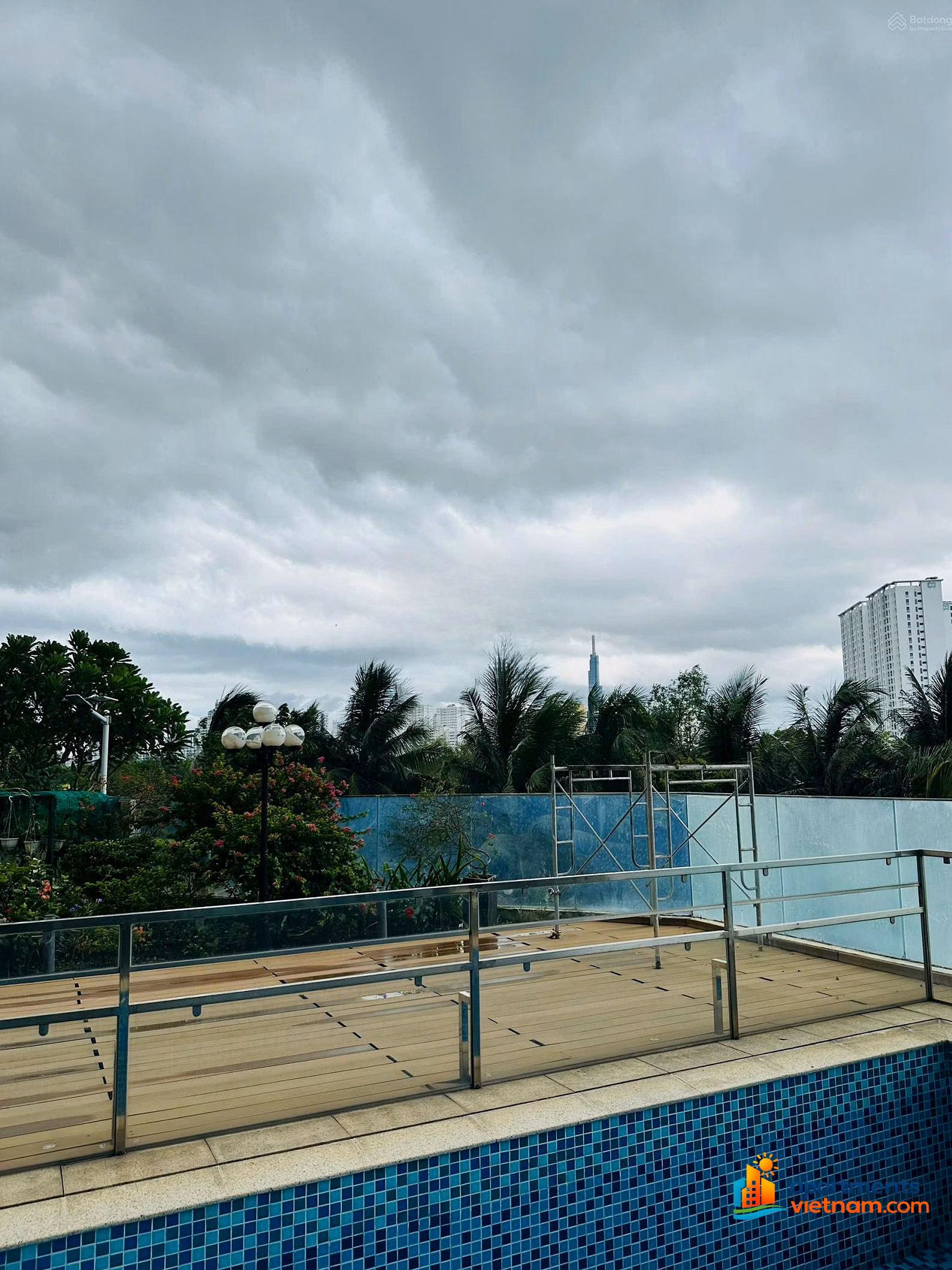 Pool villa view L81 for sale, Diamond Island apartment project, district 2, area 755m2 with private pool