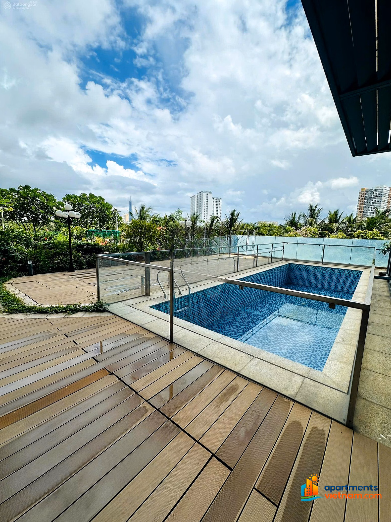 Pool villa view L81 for sale, Diamond Island apartment project, district 2, area 755m2 with private pool