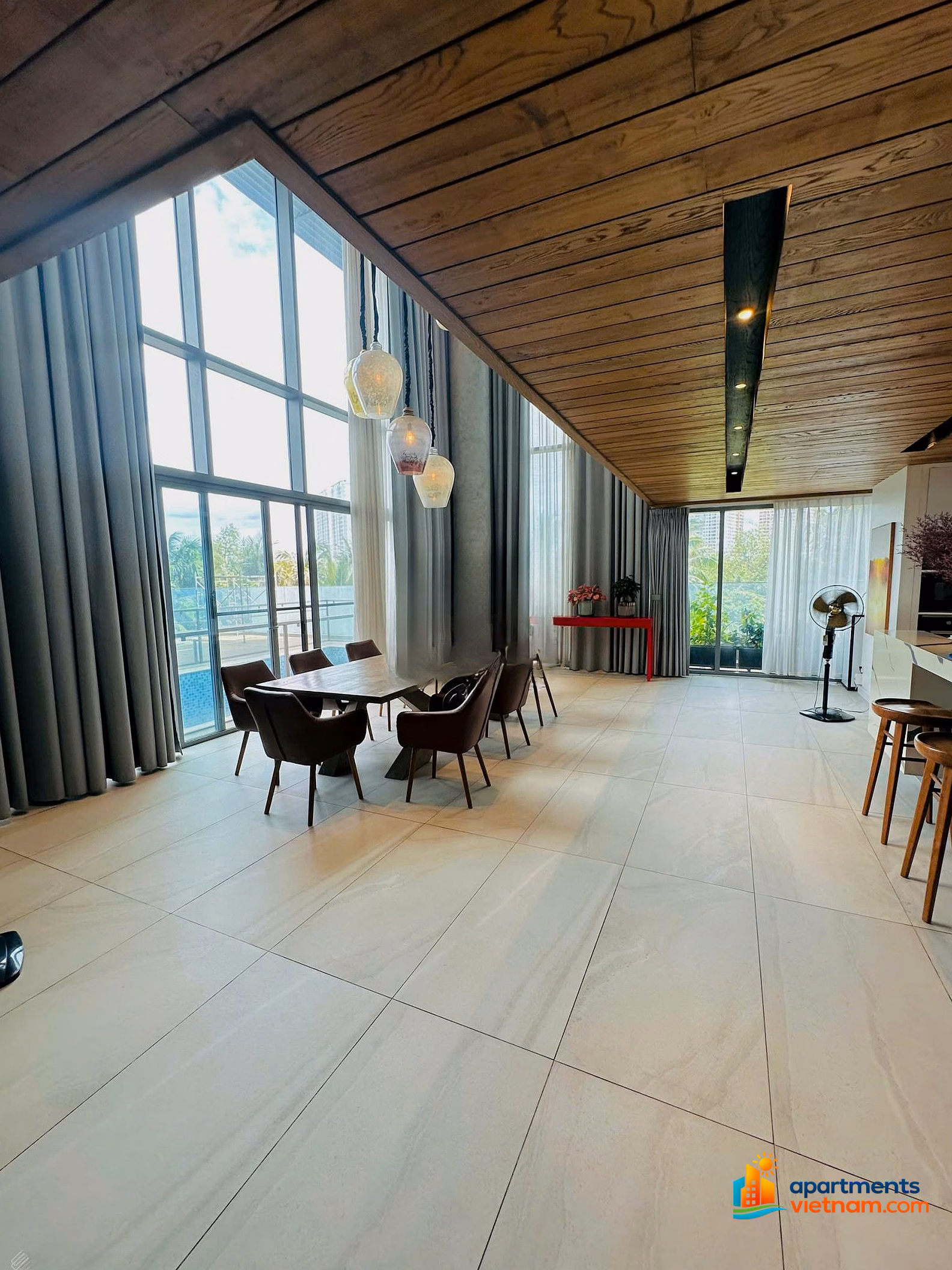 Pool villa view L81 for sale, Diamond Island apartment project, district 2, area 755m2 with private pool