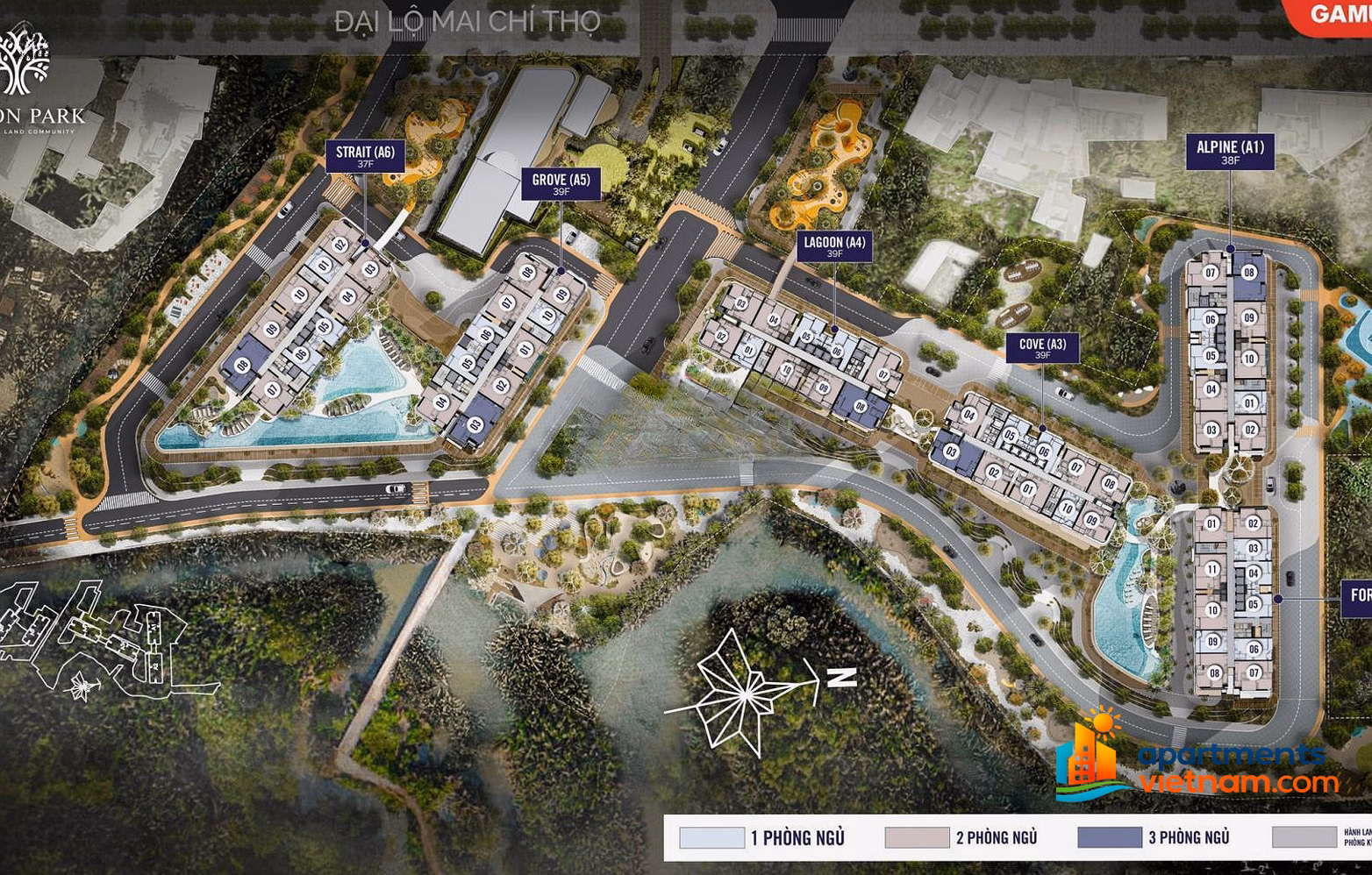 Hiep specializes in selling Eaton Park apartments. Basket of exclusive rights to cut losses - transfer - investor goods