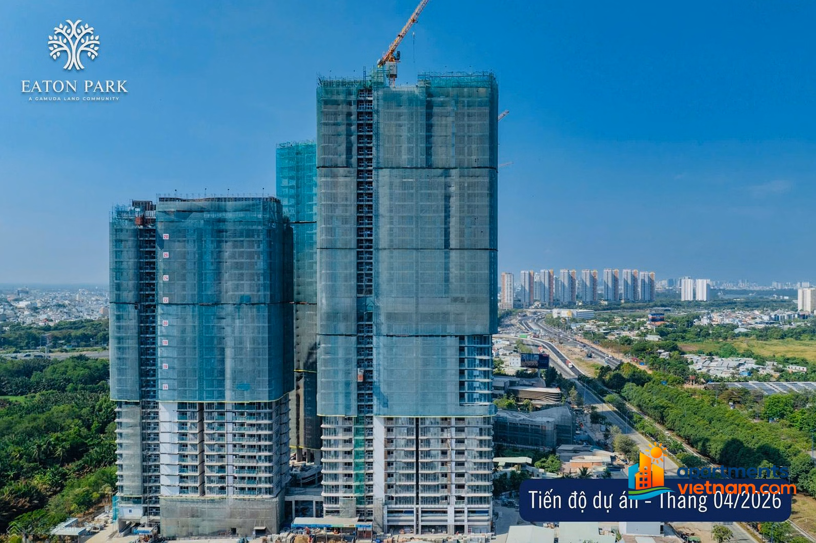 Hiep specializes in selling Eaton Park apartments. Basket of exclusive rights to cut losses - transfer - investor goods