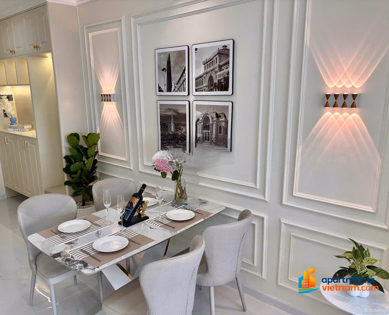 The owner needs to sell a 2-bedroom apartment with area 75.24m2, rare space OC3 Muong Thanh Vien Trieu Can 3210 high floor