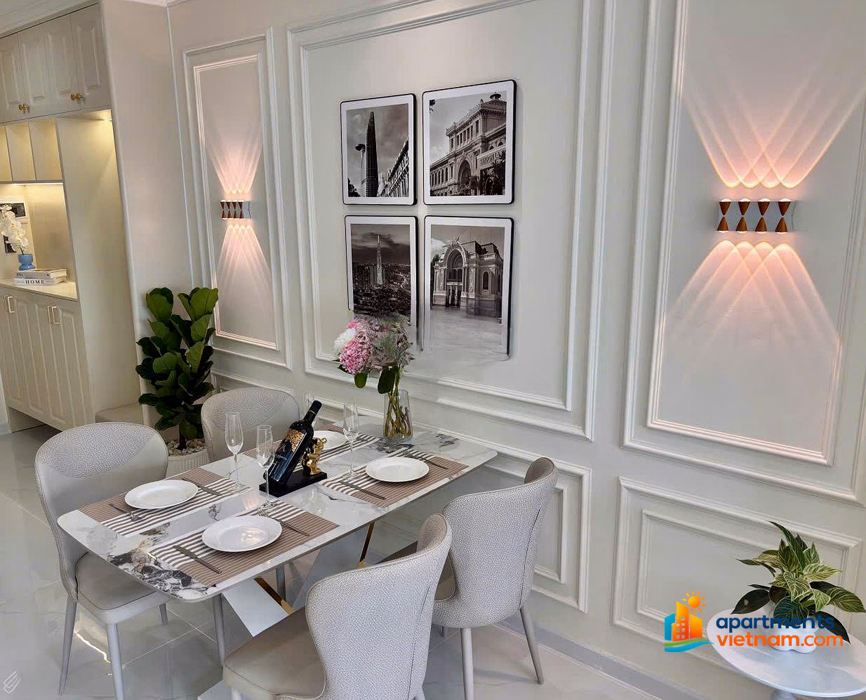 5-STAR LUXURY APARTMENT FOR SALE - 7th FLOOR MUONG THANH HOA - SEA, RIVER, CITY VIEW