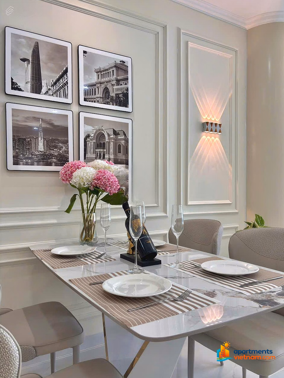 5-STAR LUXURY APARTMENT FOR SALE - 7th FLOOR MUONG THANH HOA - SEA, RIVER, CITY VIEW