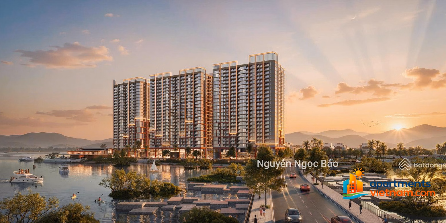 For only 3.2 billion, own a 1-bedroom apartment + Onsen 3 river view with usable area of ​​54.8m2***