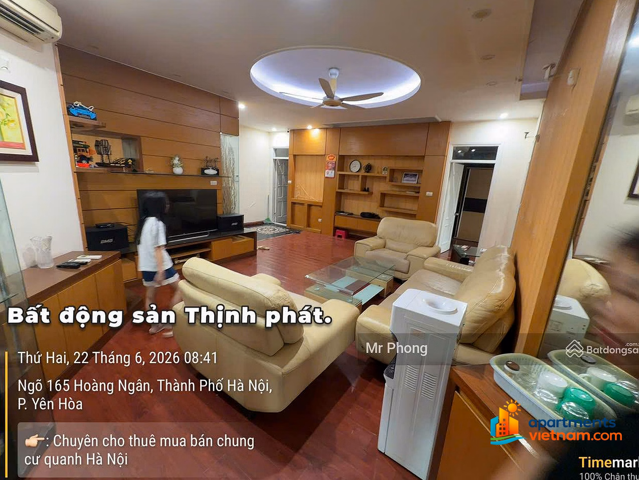 Super product! Apartment for rent at 34T Hoang Dao Thuy, 3 bedrooms, 3 bathrooms, 153m2, price only 18 million/month
