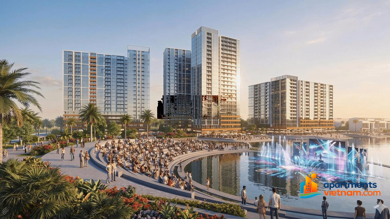 Here there is only 100% correct information from Sungroup corporation about Charmora City project, The Fest 2 building