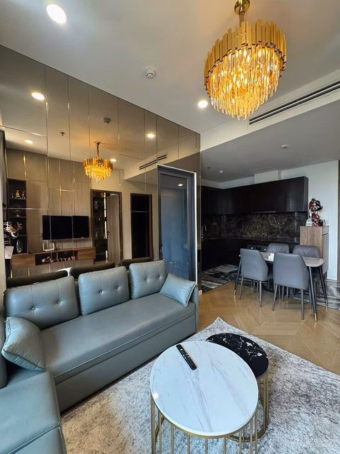 Lumiere Riverside 1-bedroom apartment with beautiful furniture for quick rent, easy to view house key available