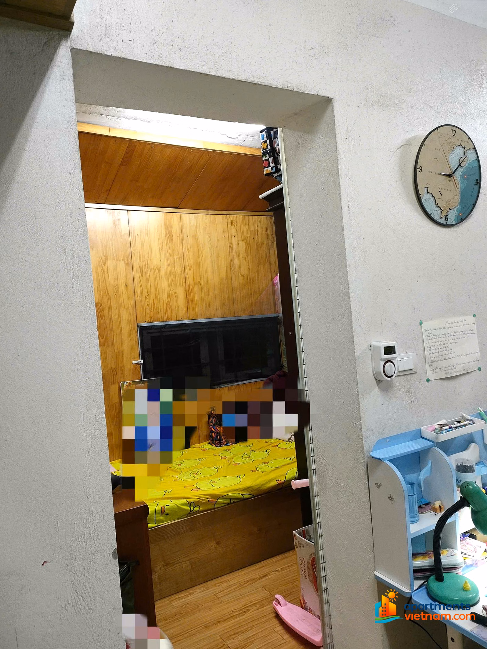The owner needs to rent a gable house on the 5th floor of B21 Kim Lien, 50m2, fully furnished