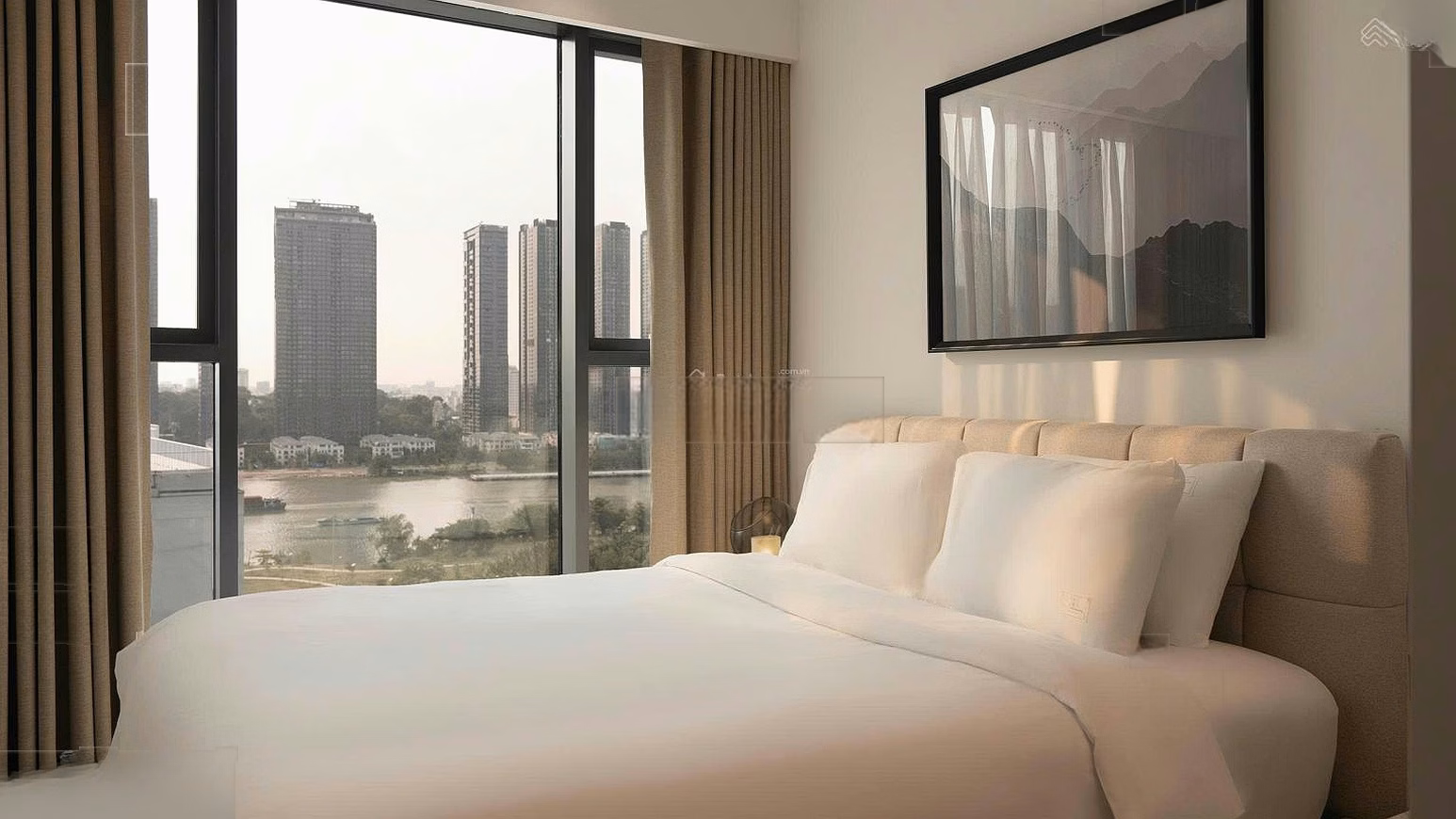 Jamie: 3 bedrooms for rent at The Crest Metropole Thu Thiem, high floor, nice view