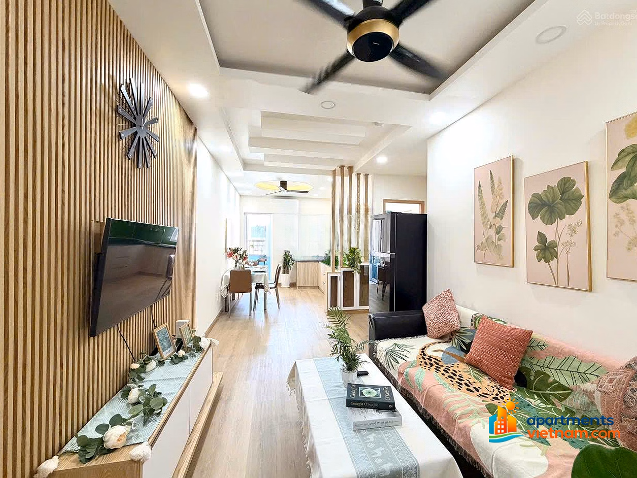Only 2.69 billion to get Muong Thanh Vien Trieu apartment, area 52m2, 2 bedrooms, full beautiful new furniture, high floor