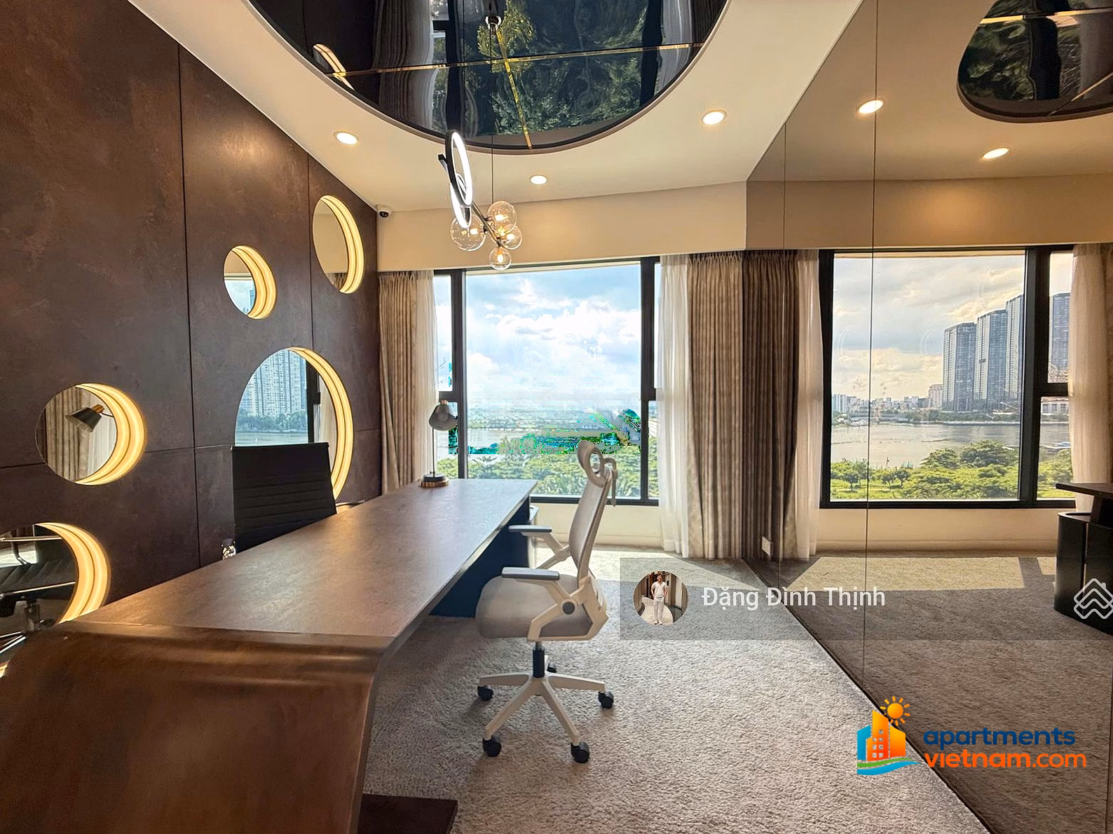 Rent The River 4PN3WC 202m2 100% new European style close to Diamond Island, Bason bridge Q2***