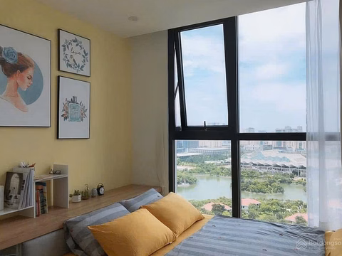 Invite to rent a 2-bedroom apartment, balcony in SE Government Cipher Committee apartment - 43 Le Van Luong, 11.5 million/month