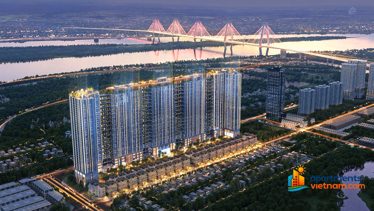 Noble Tay Ho - 616m2 Panorama Corner Lot High Floor Swimming Pool View West Lake - River 65Ha Lake Park