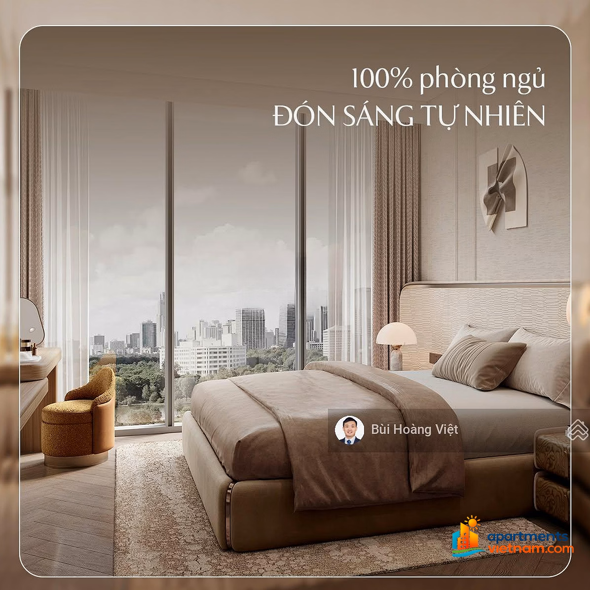 3 bedrooms, 100m2 Southwest view, Red river, Ngoc Thuy park, price 11 billion, floors 20, 22, 26, contact me 0946 455 ***