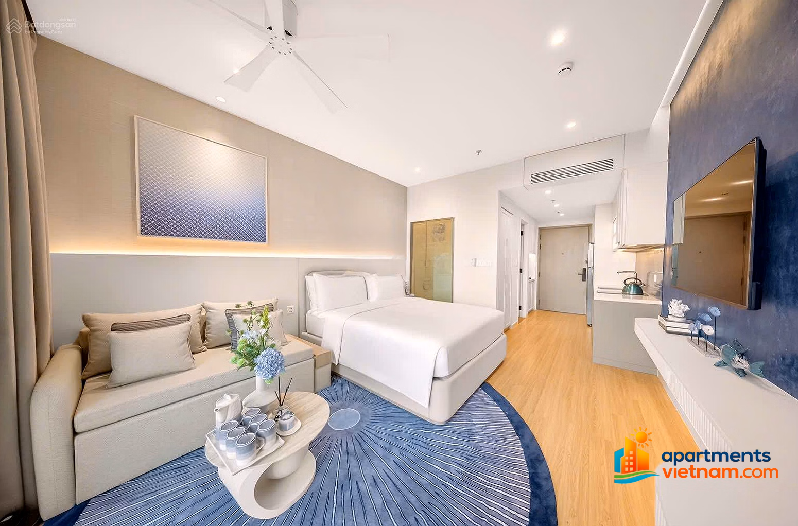 Studio at The Fest 2 - The first door to own real estate in the coastal metropolis of Sun Group Nha Trang