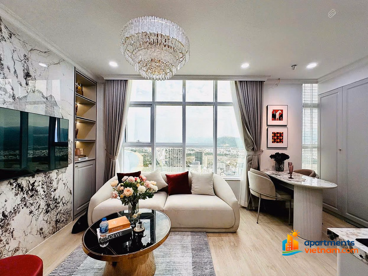 Kieu Trinh - Good price this season for apartment on the 45th floor with sea view only 3.05 billion. Muong Thanh 60 Tran Phu
