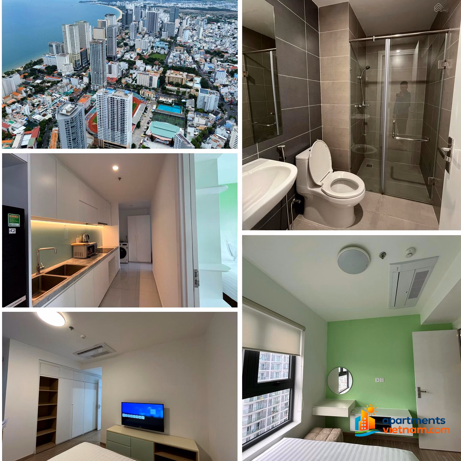 DQua Nha Trang Apartment for sale, fully furnished for rent for 18 million/month