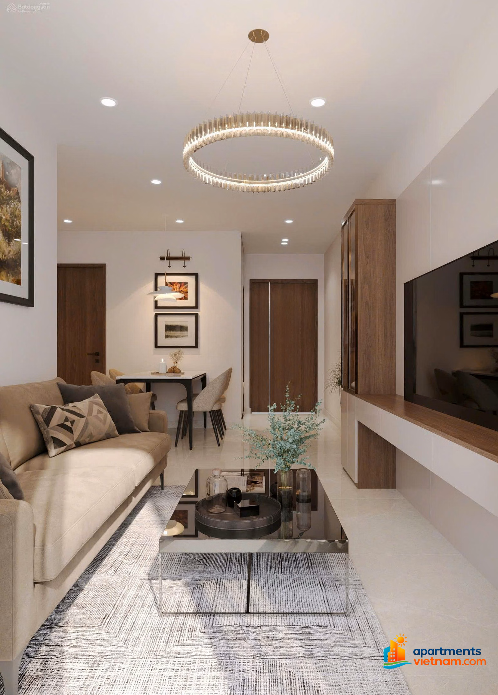 CC Vista Residence apartment for rent in Da Nang, 30 million VND, 82 m2, 2 bedrooms, 2 bathrooms, preferential price