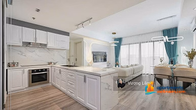 SCREC TOWER APARTMENT FOR RENT DISTRICT 3 - 74M 2BRs 2WCS HIGH FLOOR - NEW HOUSE TO LIVE NOW - PRICE 12 MILLION/MONTH