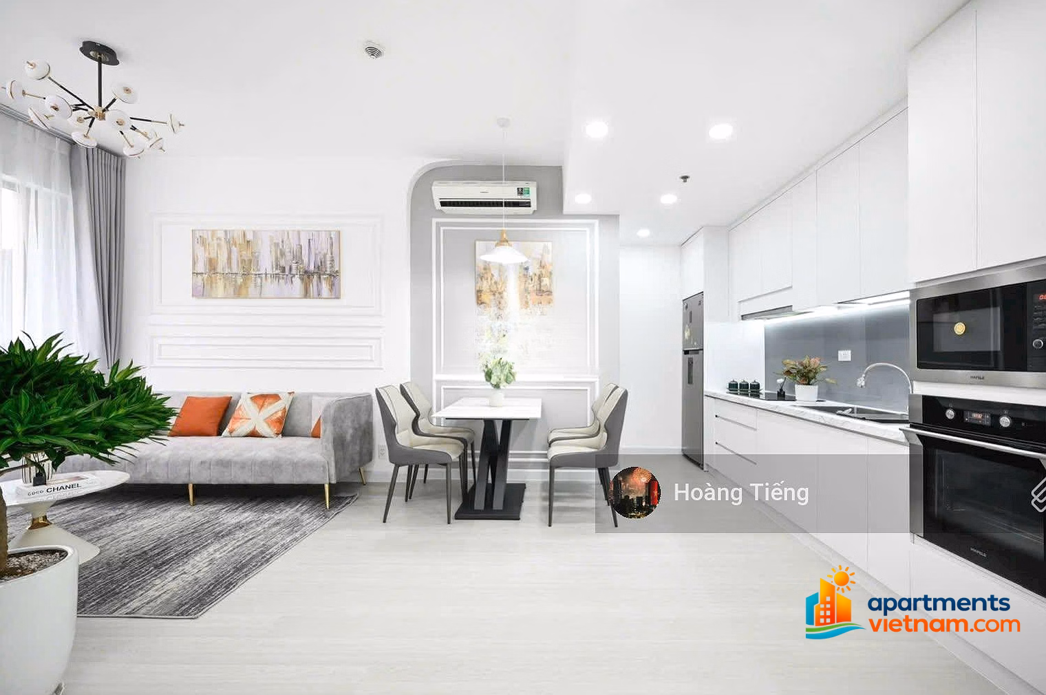 Specialized airport complex Botanica Premier, area: 77m², 2 bedrooms. Price only: 15 million/month***