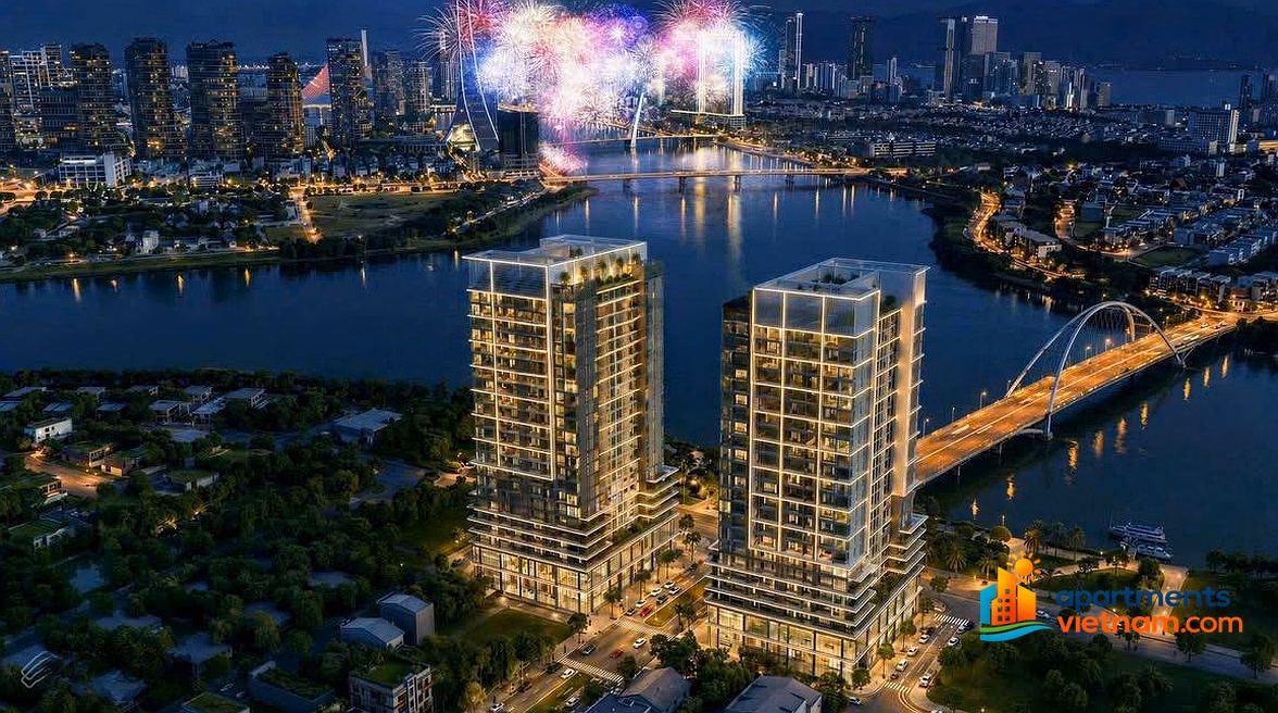 Han River front apartment S-Light Tower of Sun Group. Capital 15%, payment spread over 4 years. 0% interest loan