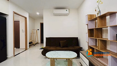 3 bedroom apartment for rent CT2 vcn Phuoc Hai - Area: 88m2, basic furniture price 14 million***