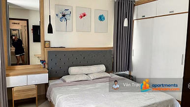 3 bedroom apartment for rent CT2 vcn Phuoc Hai - Area: 88m2, basic furniture price 14 million***