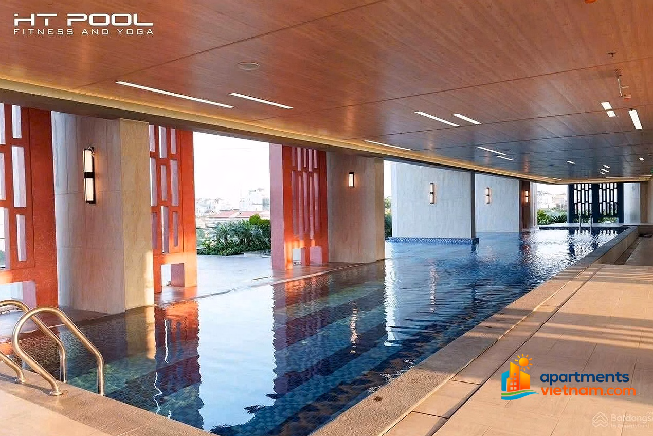 High-class apartment for rent, Panoma 1 building, Type 2 bedrooms, area 80m2, high floor with Han river view