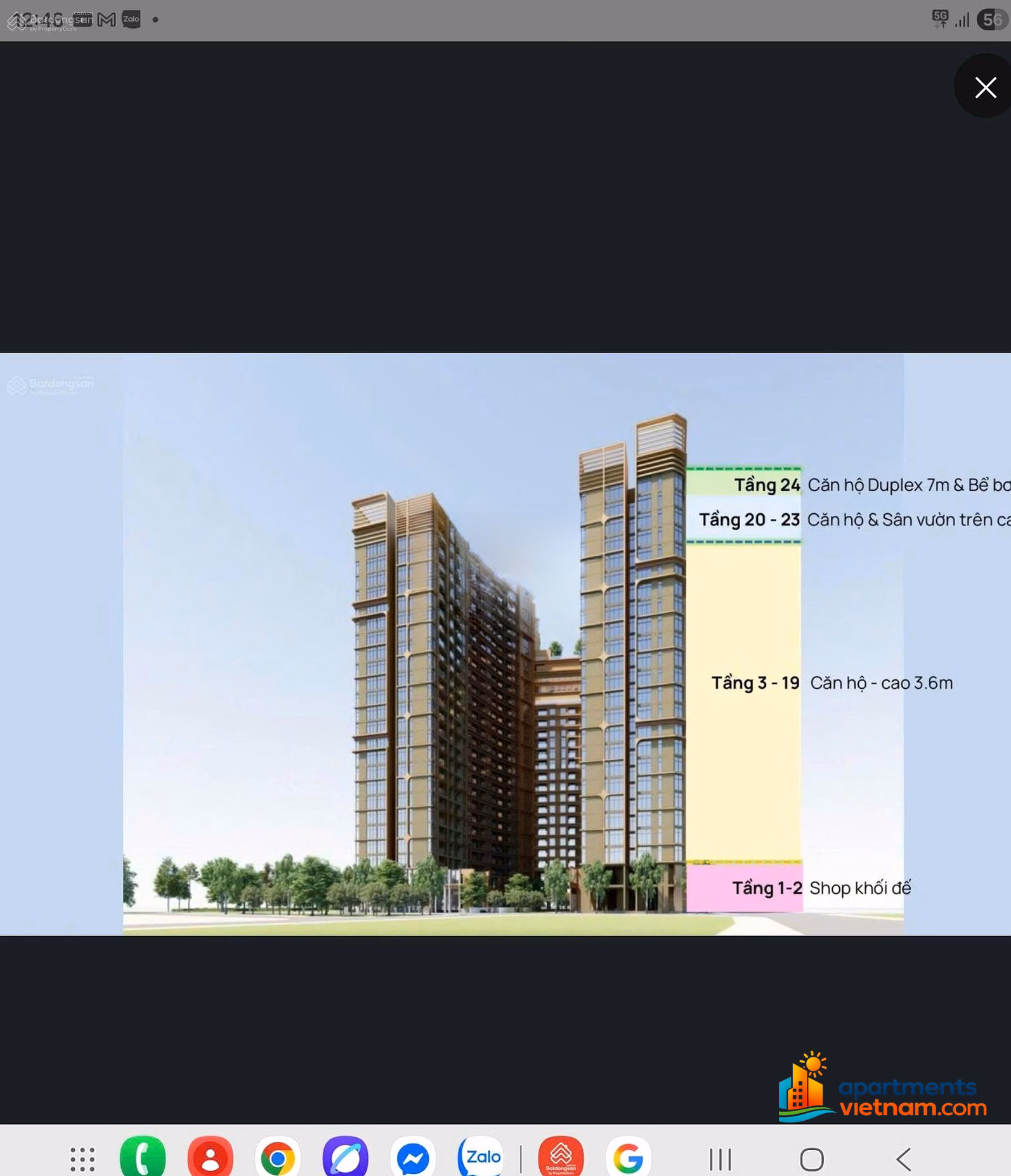 FOR SALE APARTMENT 21, 11th FLOOR, CHARM BUILDING, AREA 75M2, PRICE ONLY 4.15 BILLION, FULL FURNISHED HANDover, please contact me