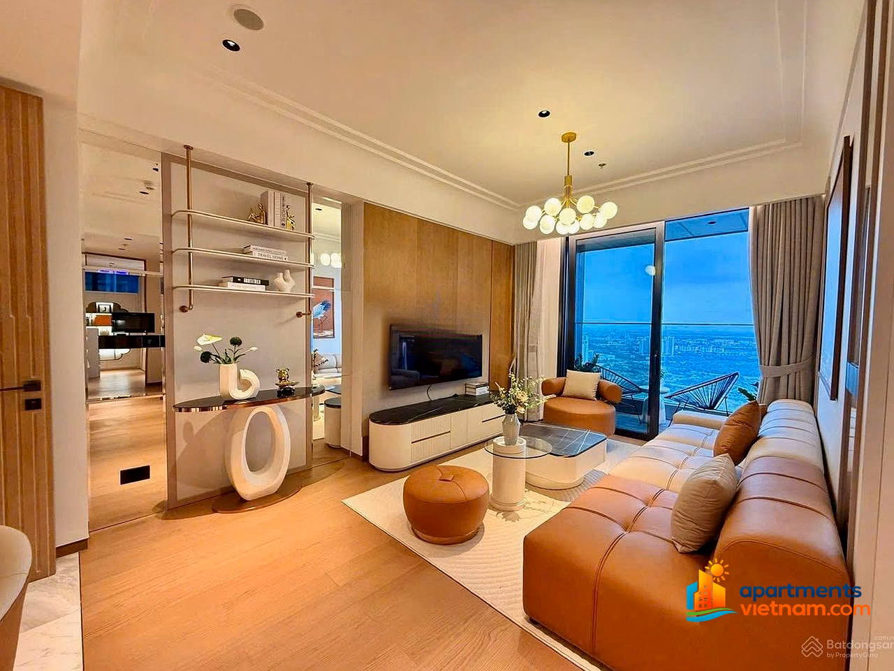 Grand Marina Saigon apartment for rent 120m 3 bedrooms-2 bathrooms fully furnished with Saigon river view, price only 130 million/month