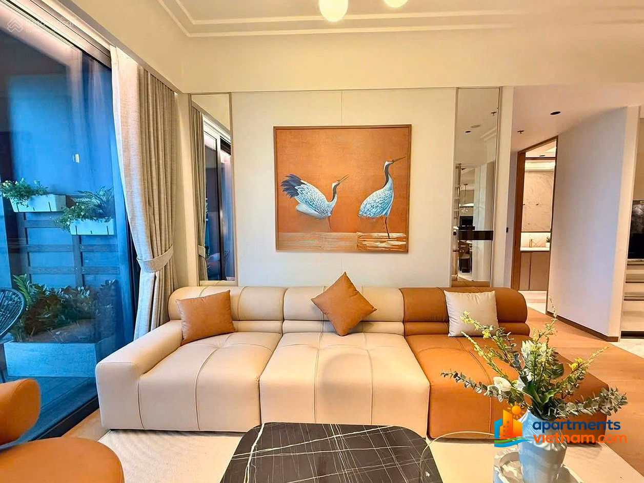 Grand Marina Saigon apartment for rent 120m 3 bedrooms-2 bathrooms fully furnished with Saigon river view, price only 130 million/month